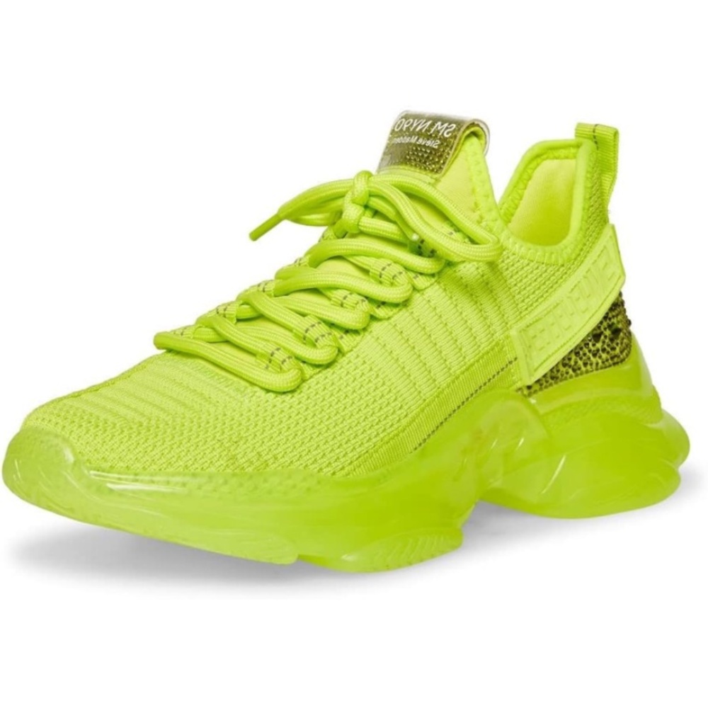 Steve Madden lime Maxima sneakers - Picture 4 of 8